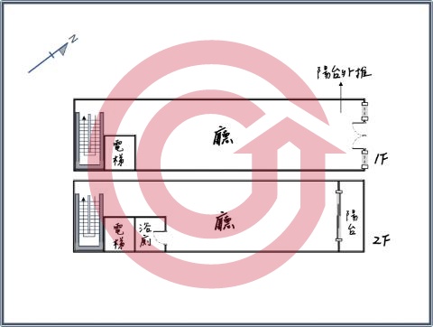 格局圖