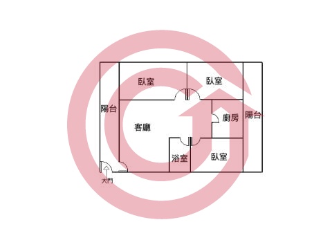 格局圖