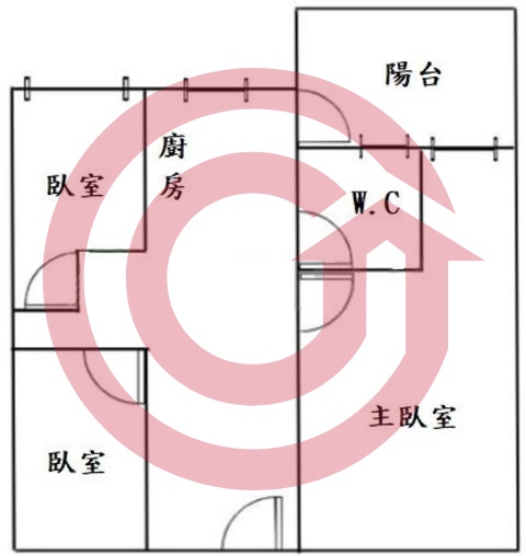 格局圖