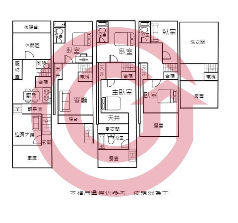 格局圖