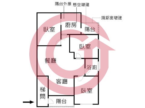 格局圖