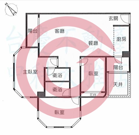 格局圖