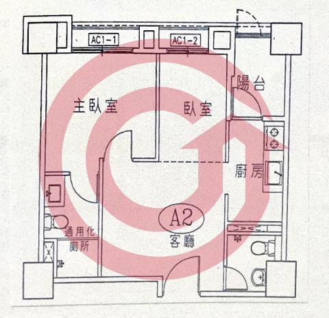 格局圖