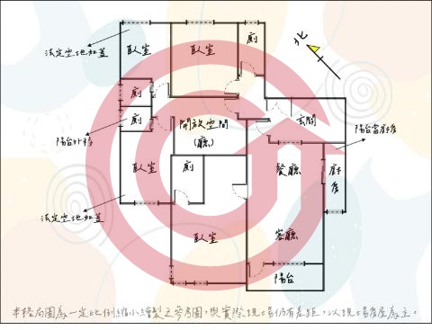 格局圖