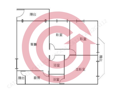 格局圖