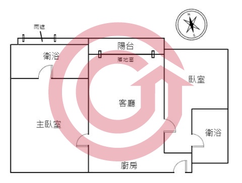 格局圖