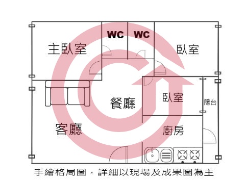 格局圖