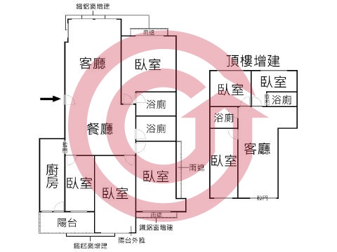 格局圖