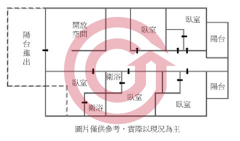 格局圖