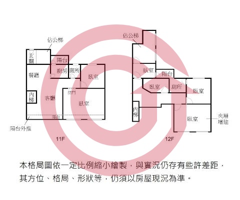 格局圖