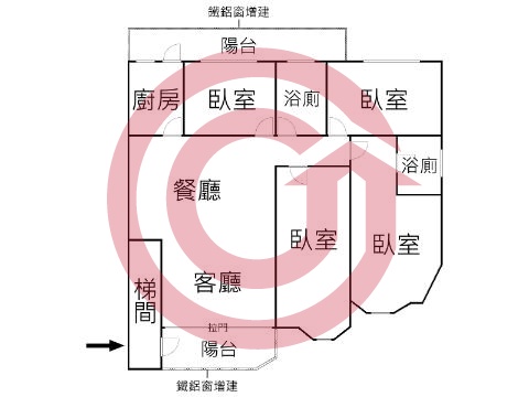 格局圖