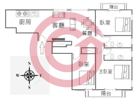 格局圖