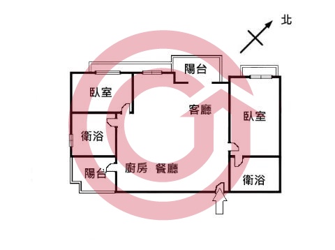 格局圖