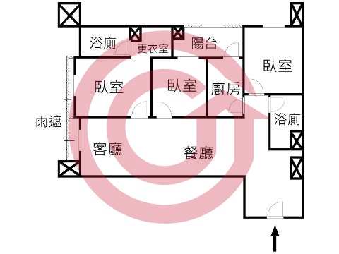 格局圖