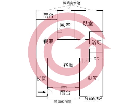 格局圖