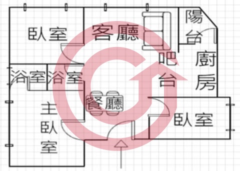 格局圖