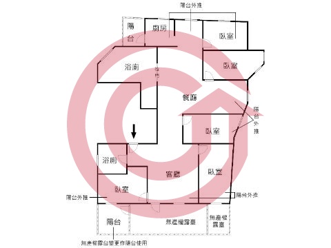 格局圖