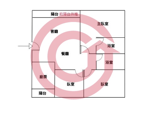 格局圖