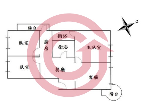 格局圖