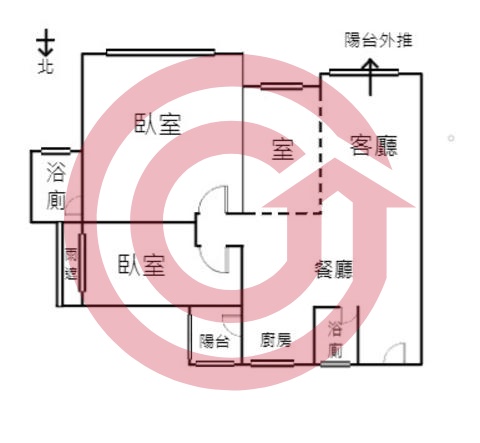 格局圖