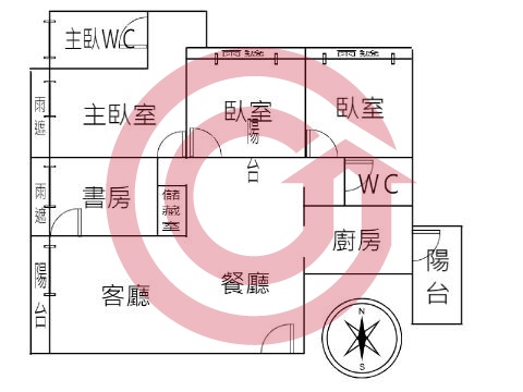 格局圖