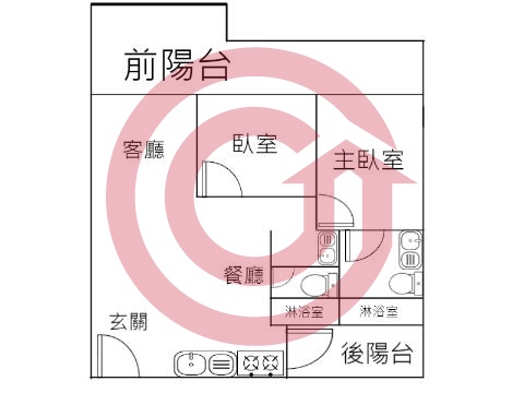 格局圖