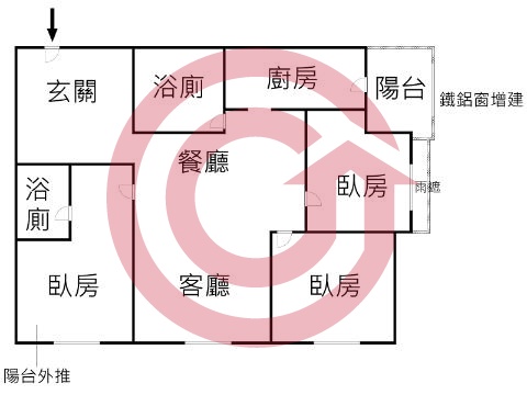 格局圖