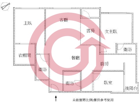 格局圖