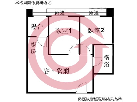 格局圖