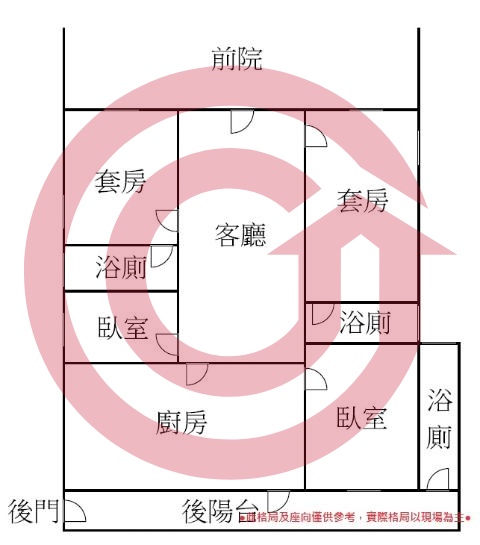 格局圖