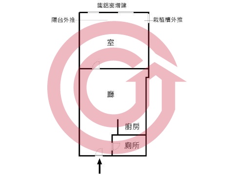 格局圖