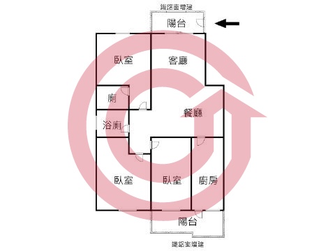 格局圖