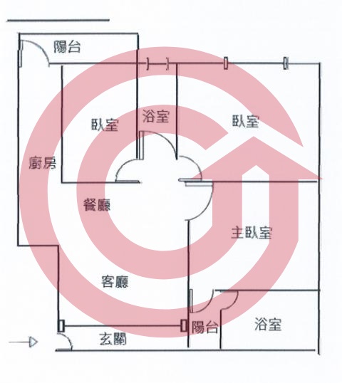 格局圖