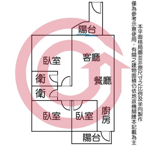 格局圖