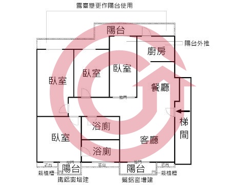 格局圖