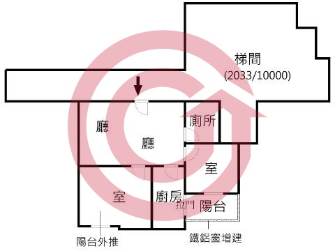 格局圖