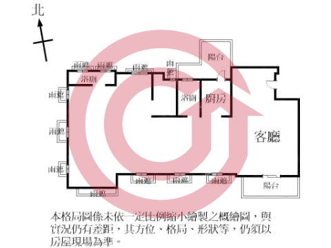 格局圖