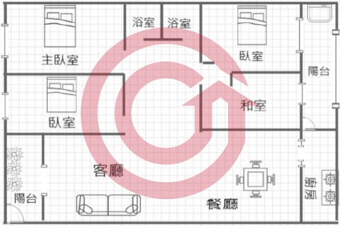 格局圖