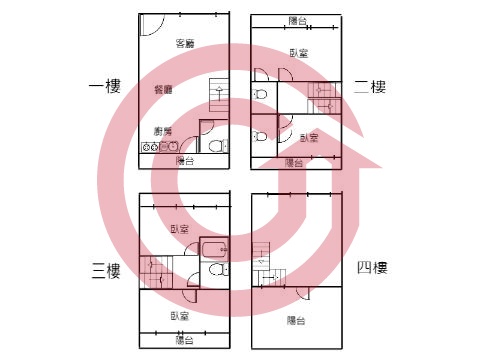 格局圖