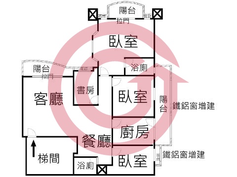 格局圖