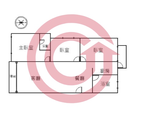 格局圖