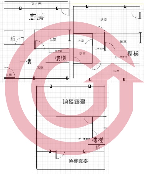 格局圖