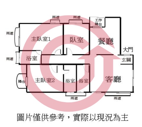 格局圖