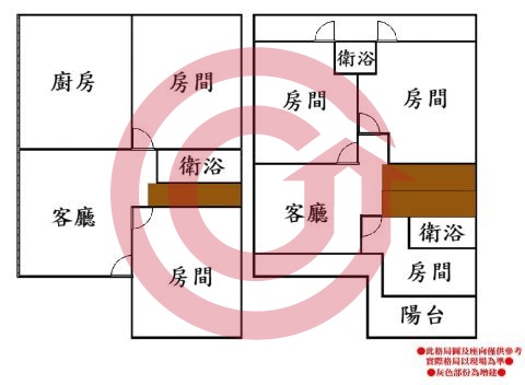 格局圖