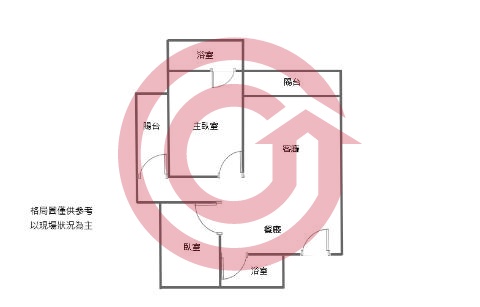 格局圖