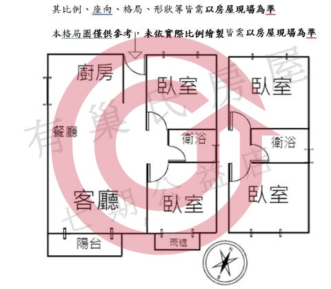 格局圖