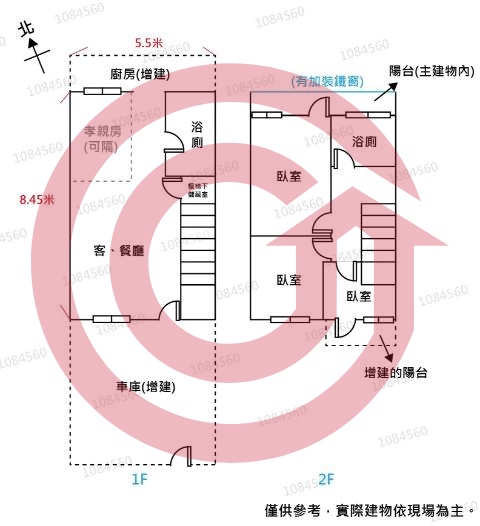 格局圖