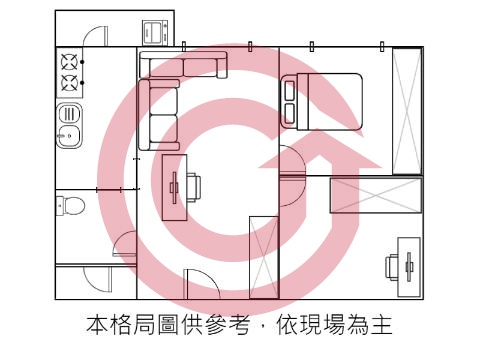 格局圖