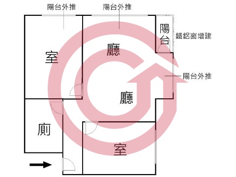 格局圖