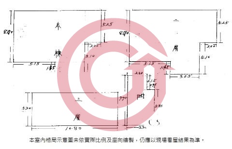 格局圖